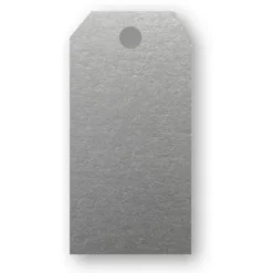 Adresskort 10-pack 220g Silver