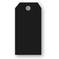 Adresskort 10-pack 220g Svart
