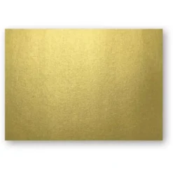 A6 Kort 10-pack 220g Guld