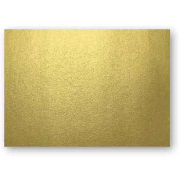 A7 Kort 10-pack 220g Guld
