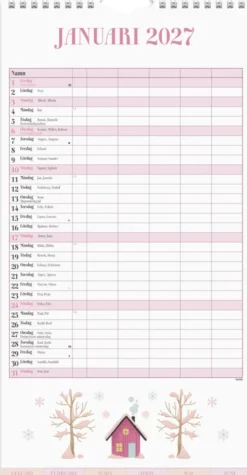 Annies Familjekalender 2026-2027