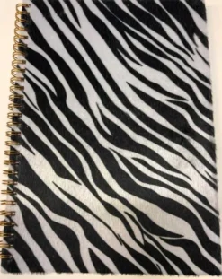 Anteckningsbok A5 Safari- Zebra