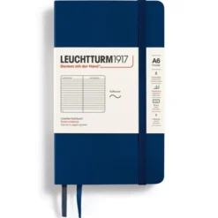 Anteckningsbok Leuchtturm1917 Soft A6 Navy Ruled