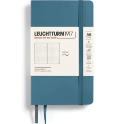 Anteckningsbok Leuchtturm1917 Soft A6 Stone Blue dotted