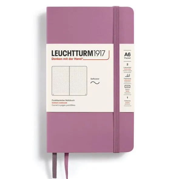 Anteckningsbok Leuchtturm1917 Soft A6 Dusty Rose dotted