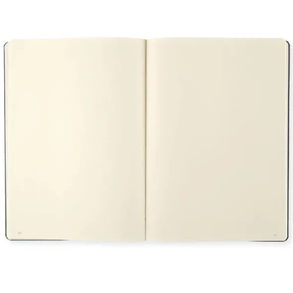 Anteckningsbok Leuchtturm1917 Soft A6 svart olinjerad