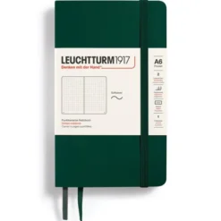 Anteckningsbok Leuchtturm1917 Soft A6 Forest Green dotted