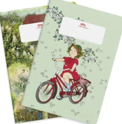 Anteckningsbok Lotta 2-pack Astrid Lindgren & Ilon Wikland