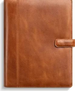 Business Systemkalender brunt skinn 2027