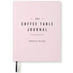 Coffe Table Journal Clean Dusty Rose
