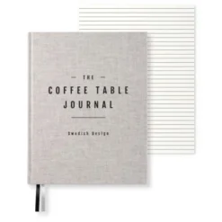 Coffe Table Journal Clean Nature