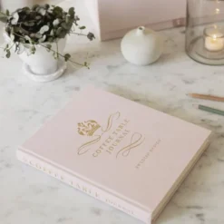 Coffe Table Journal Royal Dusty Rose