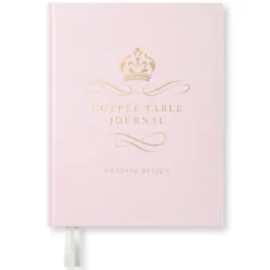 Coffe Table Journal Royal Dusty Rose