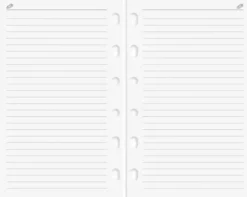 Compact Systemkalender svart konstläder 2027