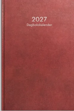 Dagbokskalender inbunden 2027