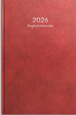 Dagbokskalender inbunden 2026