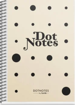 DotNotes A5 Spiral Beige