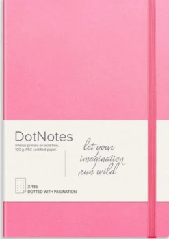 DotNotes rosa A5