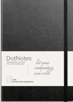 DotNotes svart A5