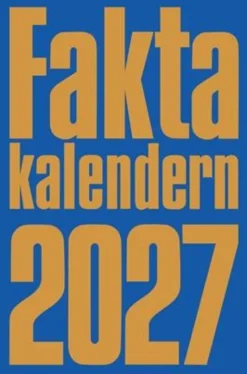 Faktakalendern 2027