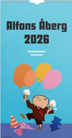 Familjekalender Alfons Åberg 2026
