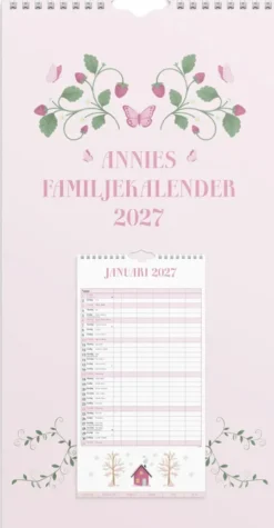 Familjekalender Annies 2027