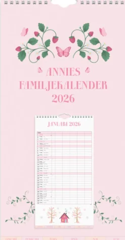 Familjekalender Annies 2026