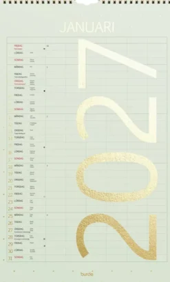 Familjekalender 2027 Color