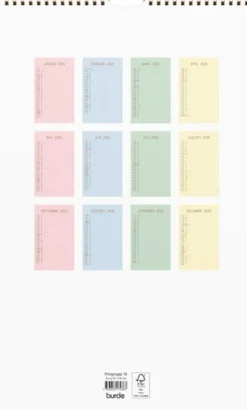 Familjekalender 2026 Color