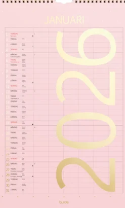 Familjekalender 2026 Color