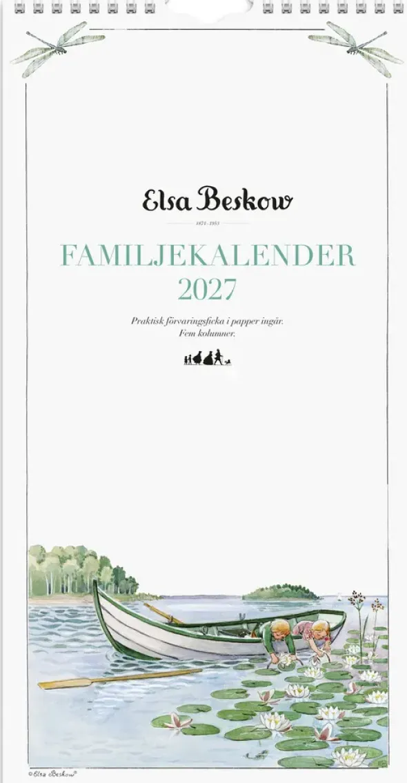 Familjekalender Elsa Beskow 2027