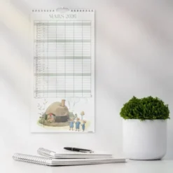 Familjekalender Elsa Beskow 2027