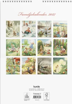 Familjekalender Kerstin Frykstrand 2027