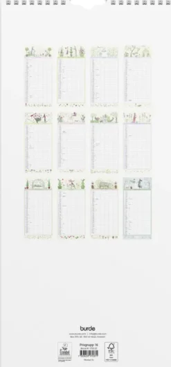 Familjekalender Magic Garden 2027