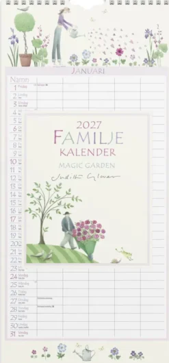 Familjekalender Magic Garden 2027