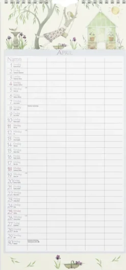 Familjekalender Magic Garden 2027