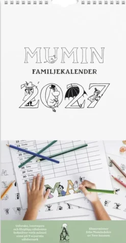 Familjekalender Mumin 2027