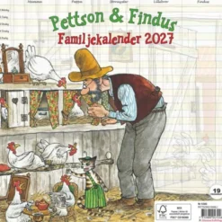Familjekalender Pettson & Findus 2027