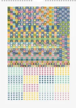 Familjekalender Stickers 2027