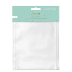 Ficka med Dragkedja för Filofax Notebook A5