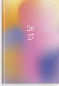 Fickkalender Lilla studieåret Fashion Line Spiralbunden 2026-2027