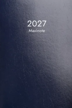 Fickkalender Maxinote blå kartong 2027