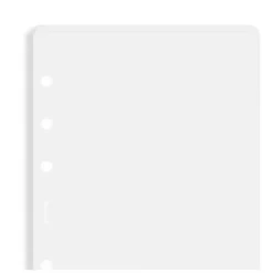 Filofax A5 Plastficka Med Toppöppning