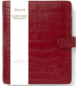 Filofax Classic Croc A5 Cherry