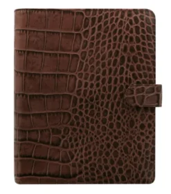 Filofax Classic Croc A5 Chestnut