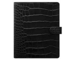 Filofax Classic Croc A5 Ebony