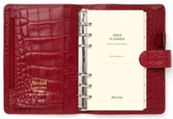Filofax Classic Croc Personal Cherry