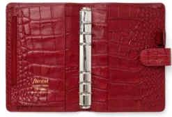 Filofax Classic Croc Personal Cherry