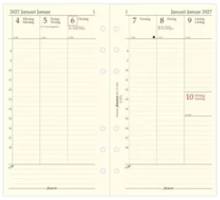 Filofax Dagbok Personal Vertikal V/U 2027 (9,5x17,1cm)