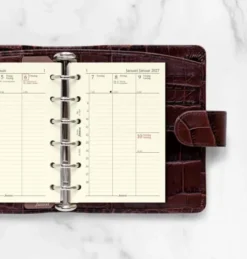 Filofax Dagbok Pocket Vertikal 2027 (8,1x12cm)